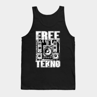 Free Tekkno Soundsystem Tank Top